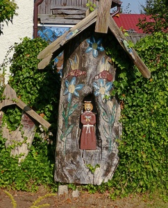 Beehives and Shrines - Visionary Art Environment by Józef Chełmowski