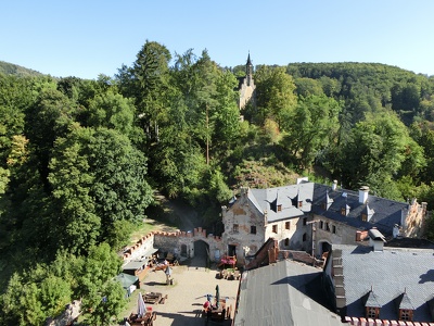 Burg und Schloss Horní hrad - Hauenštejn, CZ