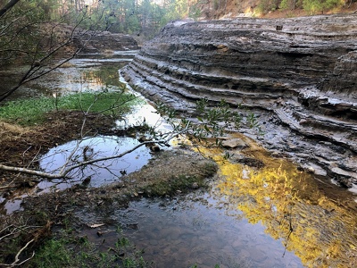 Little Grand Canyon at White Oak Lake in Chidester, AR