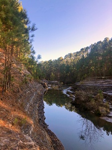 Little Grand Canyon at White Oak Lake in Chidester, AR
