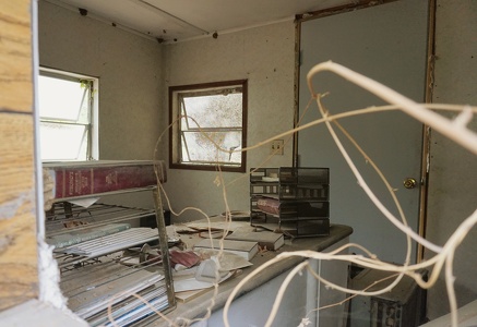 Bible Study Room - Abandoned Trailer, Arkansas
