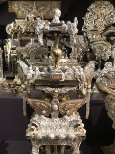 The Throne of the Third Heaven of the Nations’ Millennium General Assembly by James Hampton at Smithsonian American Art Museum, Washington, DC