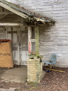 Old Church or School Building, Countryside, Central Arkansas