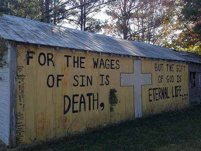 The Gospel Barn, somewhere in Georgia