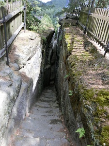 Einsiedlerstein, Hermit's Rock, Hrad Sloup, CZ