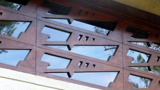 Bachman-Wilson House by Frank Lloyd Wright  at Crystal Bridges Museum of American Art