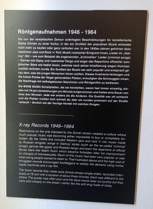 X-Ray Records (1946 - 1964) - Bone Music Exhibition, Villa Heike (Berlin-Hohenschönhausen)