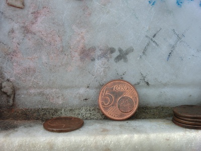Voodoo Queen Marie Laveau's tomb on Saint Louis Cemetery No. 1