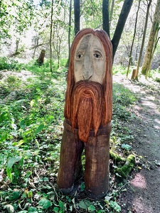Roadside Sculptures in Lužec, CZ